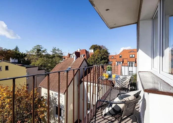 - 200 M Do Plaży Z Balkonem I Widokiem Apartament Sopot